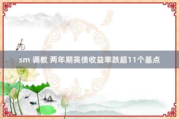 sm 调教 两年期英债收益率跌超11个基点